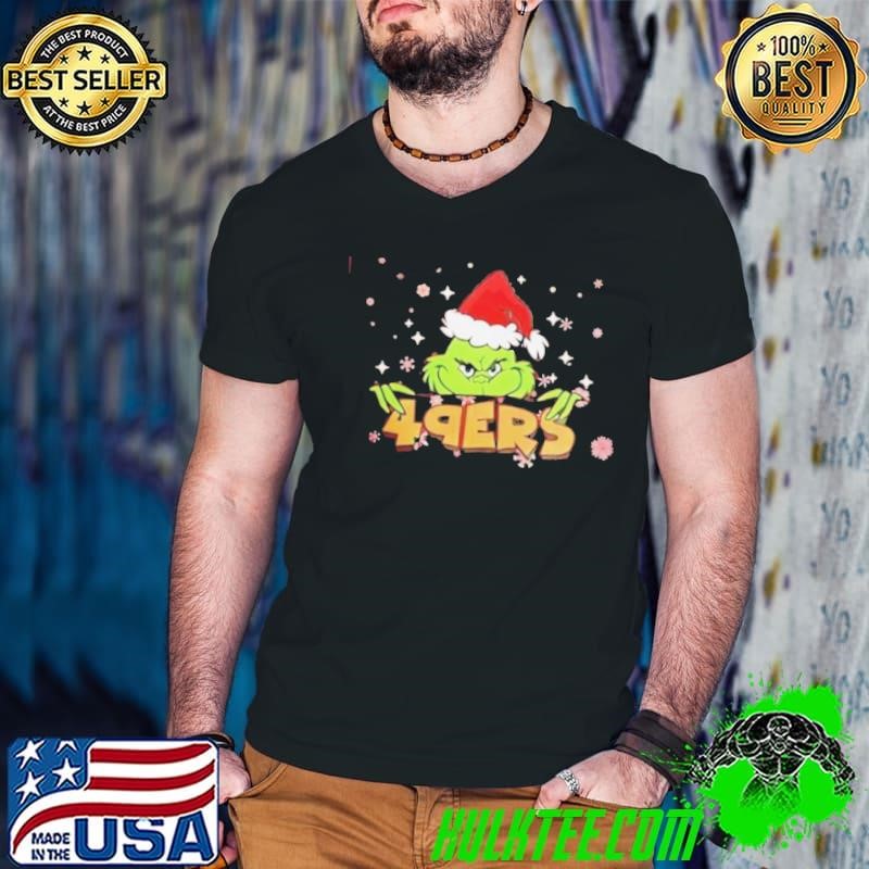 NFL San Francisco 49ers Merry Christmas Grinch shirt