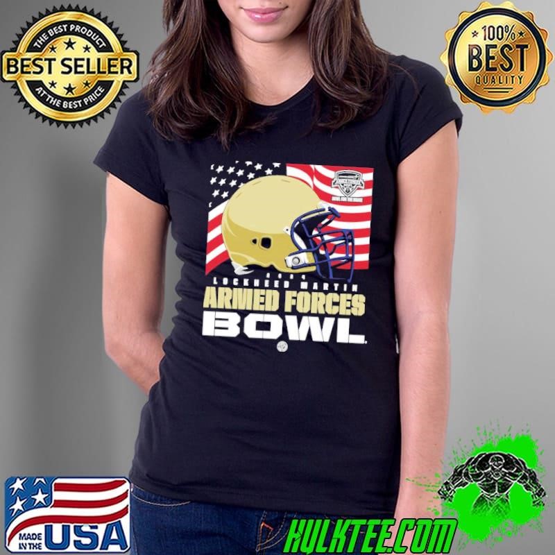 Navy Midshipmen 2024 Armed Forces Bowl Flag shirt