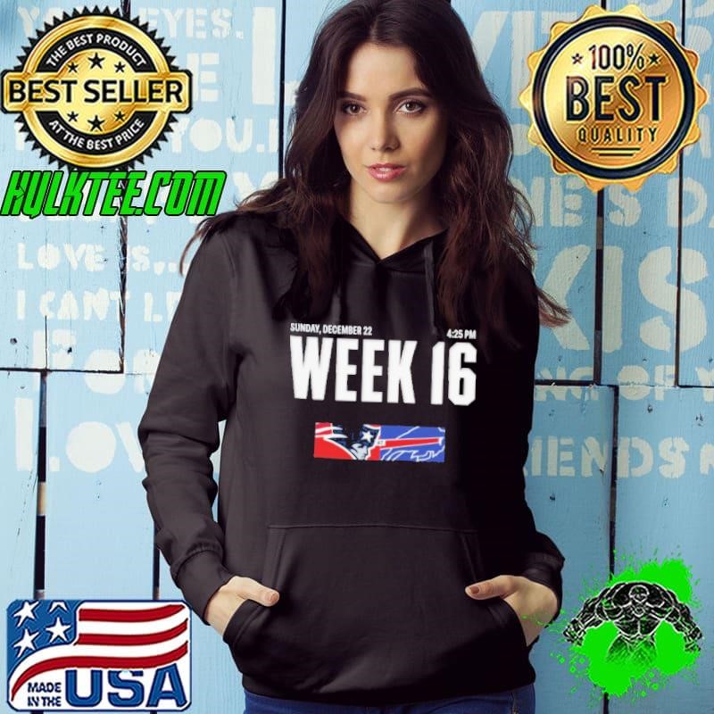 New England Patriots At Buffalo Bills Week 16 Sunday December 22 shirt