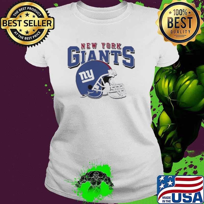 New York Giants Football Helmet Shirt