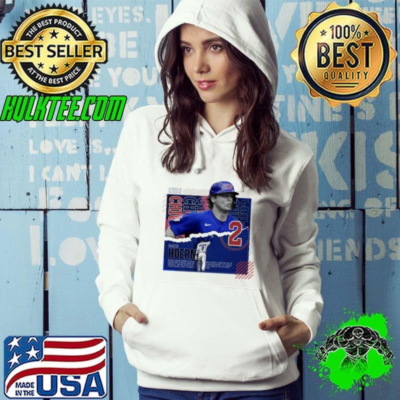 Nico hoerner American professional baseball middle infielder Chicago Cubs T-Shirt