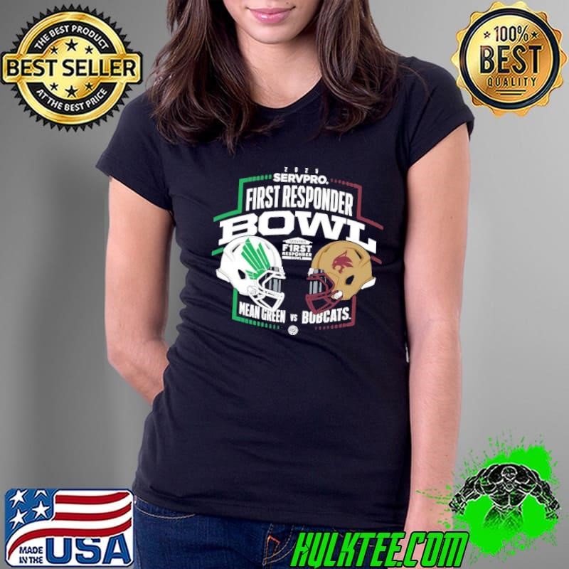 North Texas Vs Texas State 2024 First Responder Bowl Head To Head Shirt