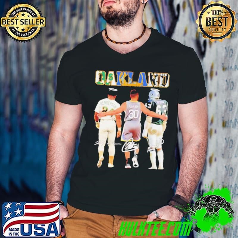Oakland Henderson Curry and Upshaw shirt