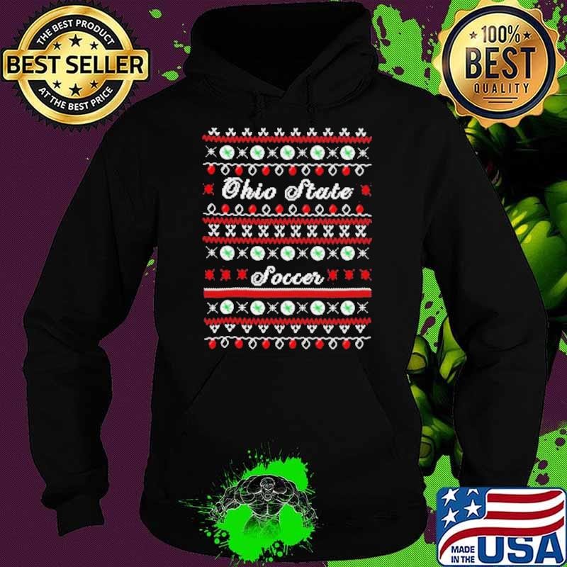 Ohio State Buckeyes Soccer ugly Christmas Hoodie