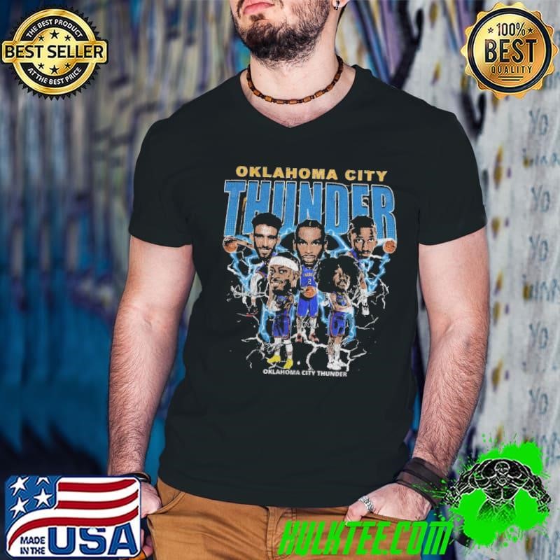 Oklahoma City Thunder Team National Basketball Association Vintage T-Shirt
