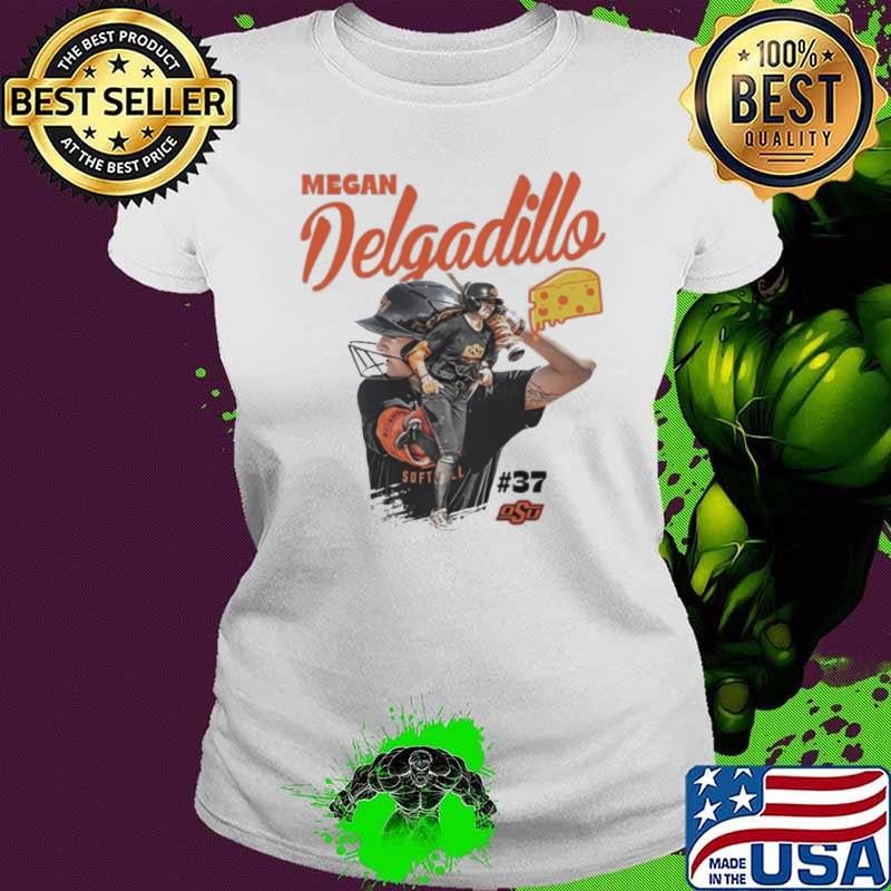 Oklahoma State Cowboys Football Megan Delgadillo #37 cheese shirt
