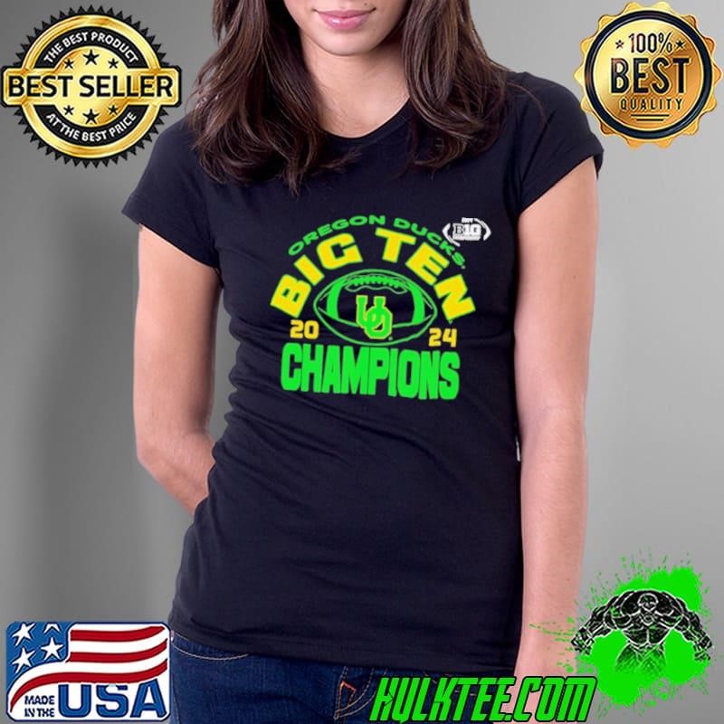 Oregon Ducks 2024 Big Ten champions football shirt