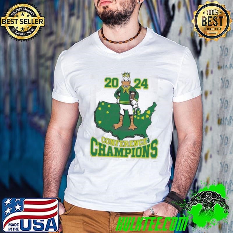 Oregon Ducks 2024 conference champions mascot Guys V Neck