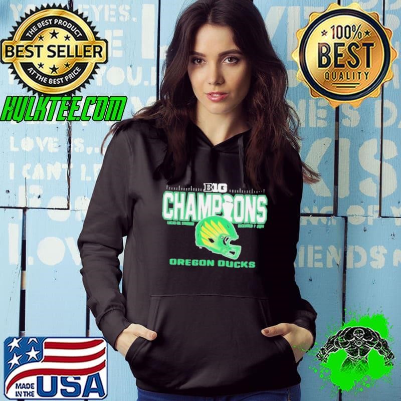 Oregon Ducks Blue 84 2024 Big Ten Football Conference Champions Hoodie