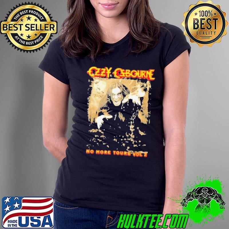 Ozzy Osbourne No More Tours Vol 2 Rising With Tourback T Ladies Tee