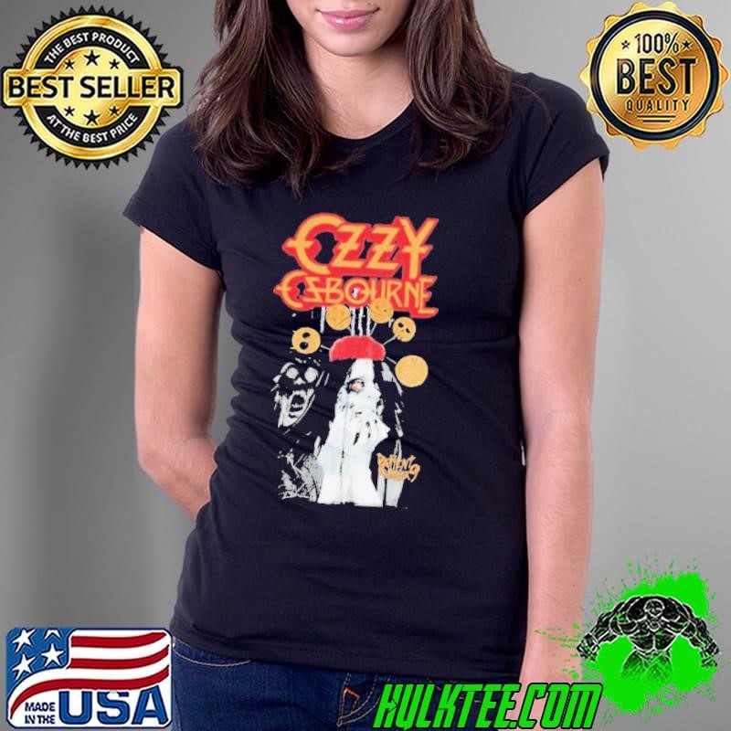 Ozzy Osbourne Paranoid Number 9 English singer songwriter Ladies Tee