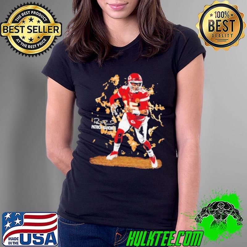 Patrick Mahomes Kansas City Chiefs signature Ladies Tee