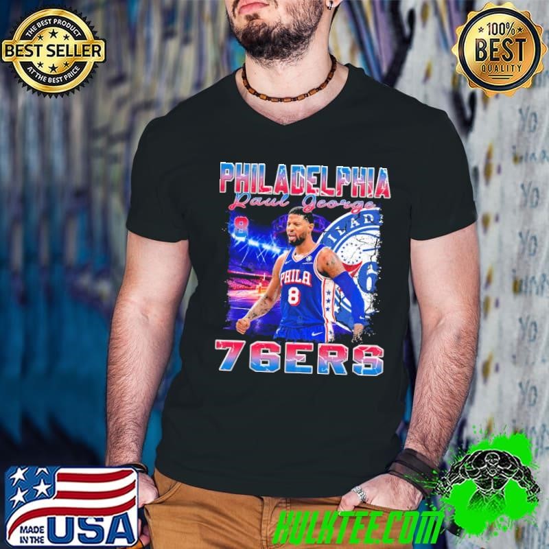 Paul George American professional basketball Philadelphia 76ers Guys V Neck