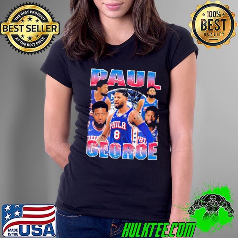 Paul George American professional basketball player Philadelphia 76ers Ladies Tee