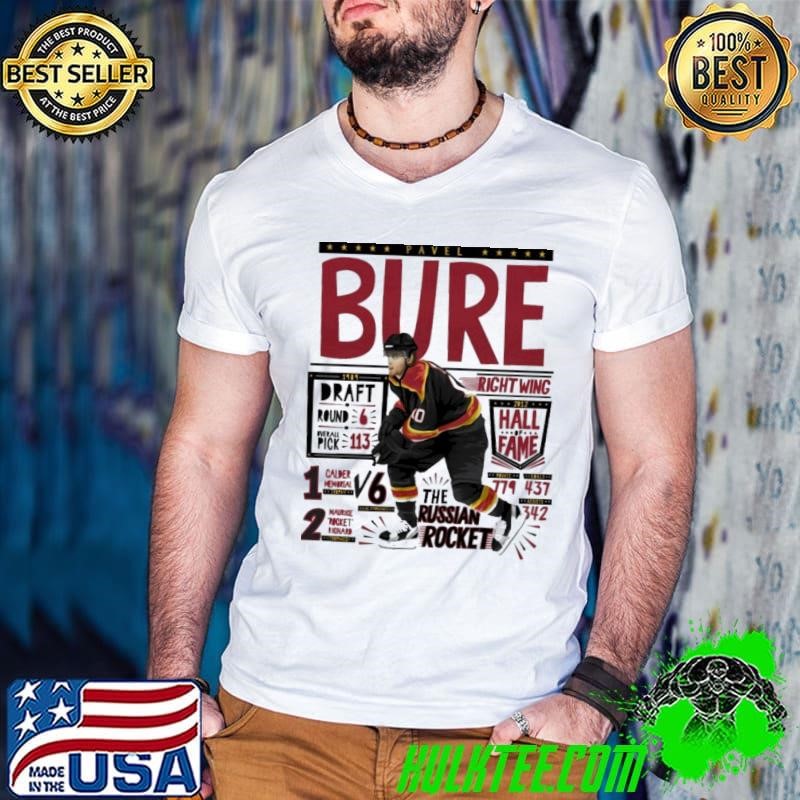 Pavel Bure Vancouver Stats Russian former professional ice hockey player T-Shirt