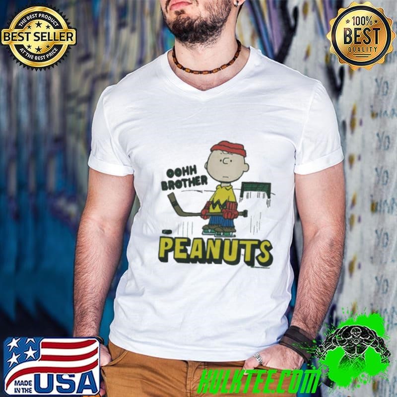 Peanuts Charlie Brown Oohh Brother Hockey shirt