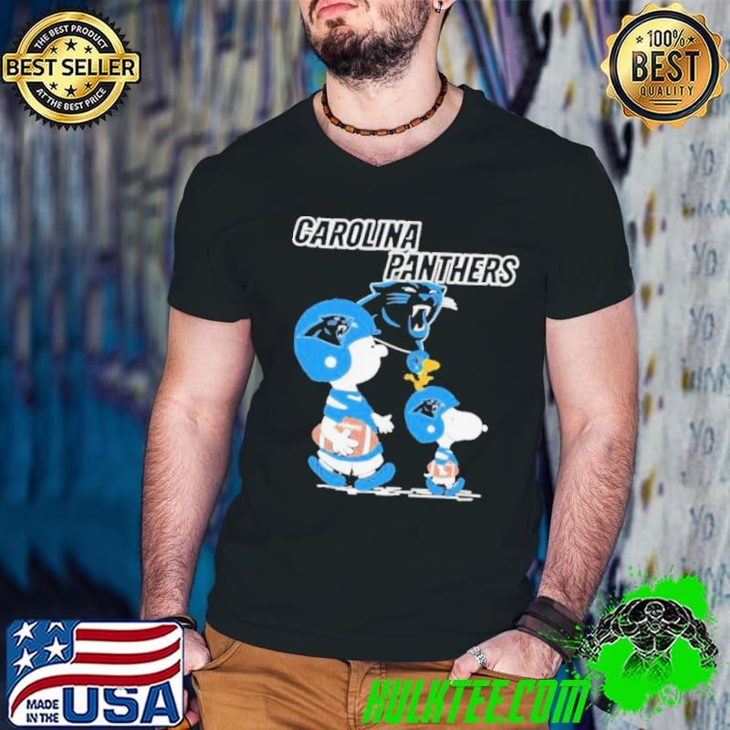 Peanuts Snoopy and Charlie Brown X Carolina Panthers shirt