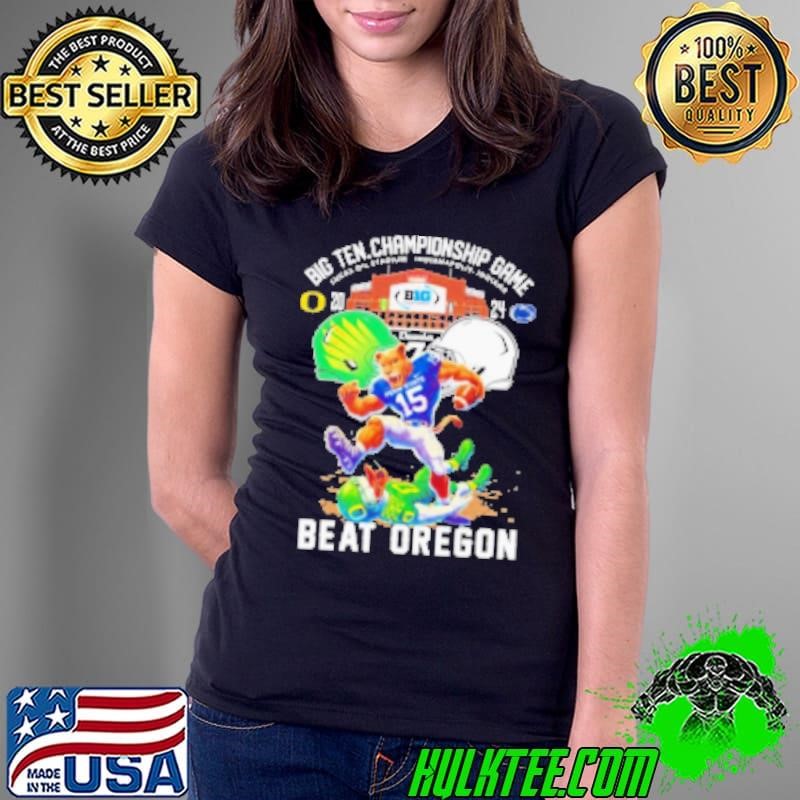 Penn State Nittany Lions Big 10 Conference Champions Beat Oregon 2024 Ladies Tee