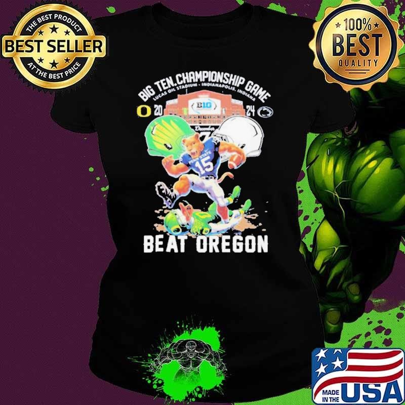 Penn state nittany lions big 10 conference champions beat oregon 2024 shirt