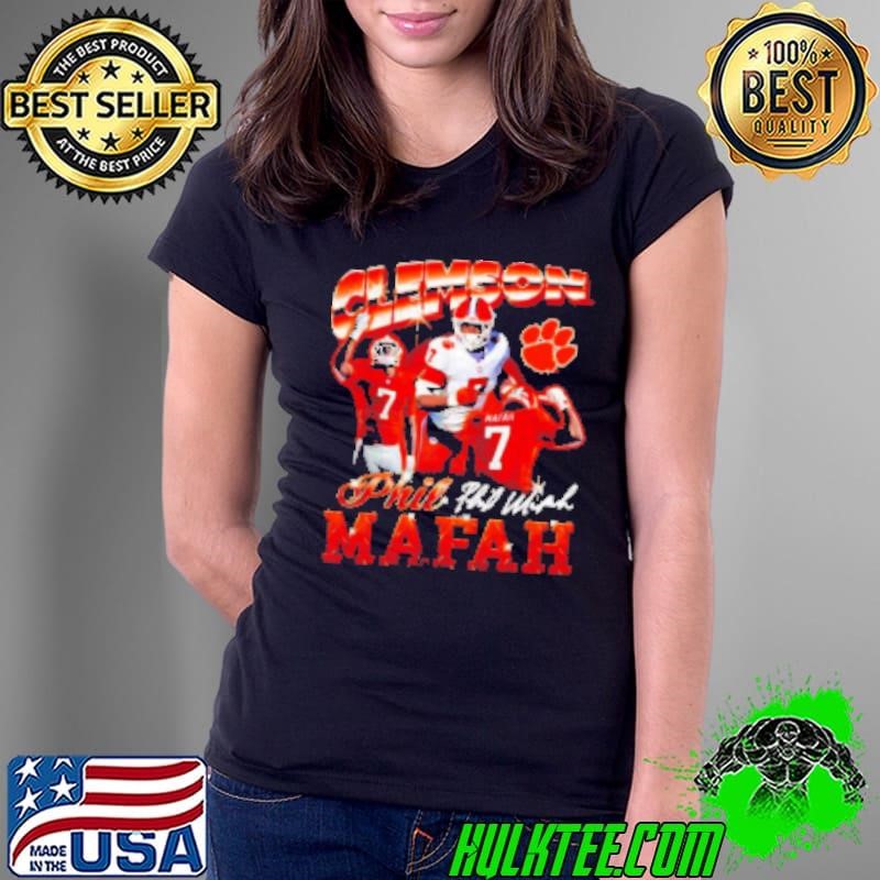 Phil Mafah Clemson Tigers 90s retro Ladies Tee