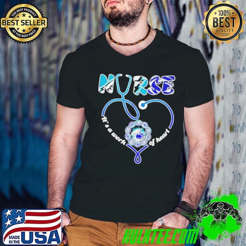 Philadelphia Eagles ADN nurse it’s a work of hearl shirt