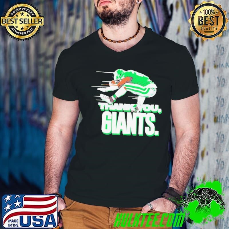 Philadelphia Eagles Saquon Barkley thank you Giants shirt