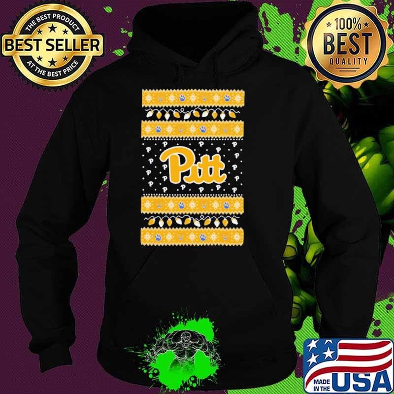 Pittsburgh Panthers Ugly Christmas light Hoodie