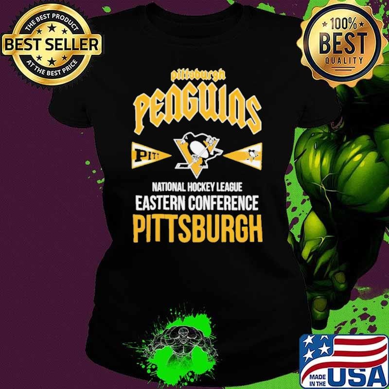 Pittsburgh Penguins Pro Standard Black City Tour Ladies tee