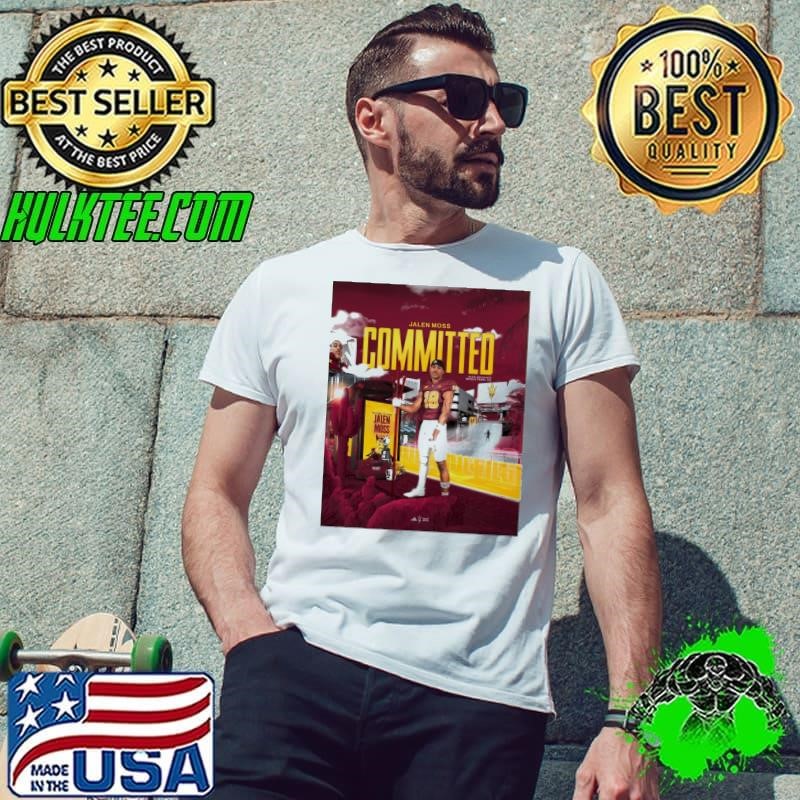 Poster Arizona State Sun Devils Jalen Moss Committed Wide Receiver Menlo Park CA shirt