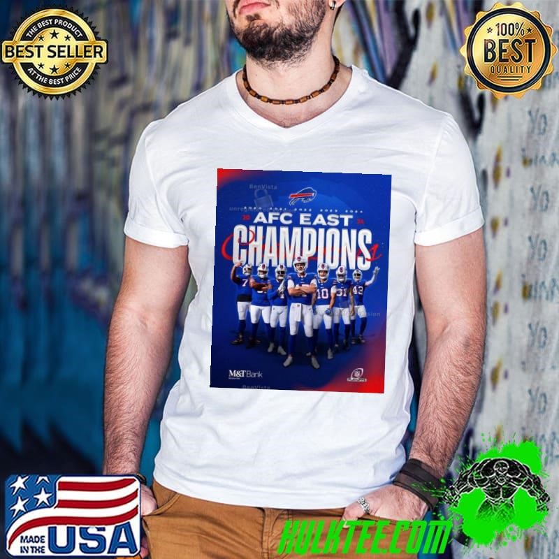 Poster Buffalo Bills 2024 AFC EAST Champions NFL Football Playoffs 2020 shirt