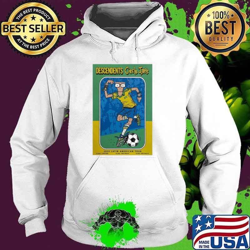 Poster Descendents And Circle Jerks 2024 Brazil Tour Latin American Tour Hoodie