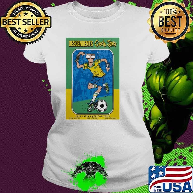 Poster Descendents And Circle Jerks 2024 Brazil Tour Latin American Tour shirt