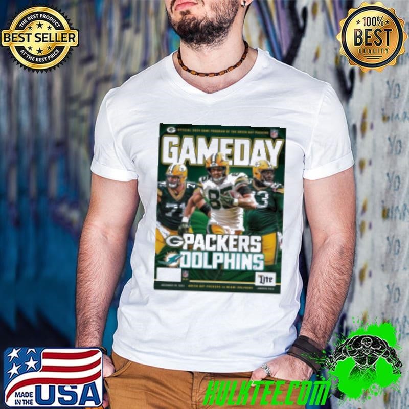 Poster Gameday Program Green Bay Packers Vs Miami Dolphins Nov 28 2024 Lambeau Field Shirt