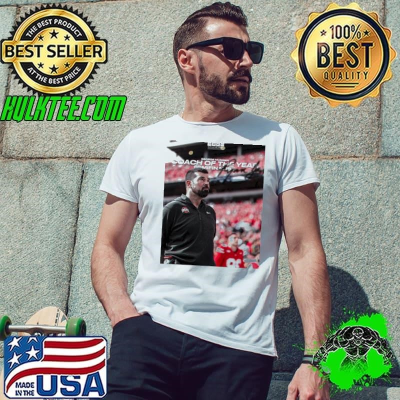 Poster Ohio State Buckeyes George Munger 2024 Coach of the Year Semifinalist shirt