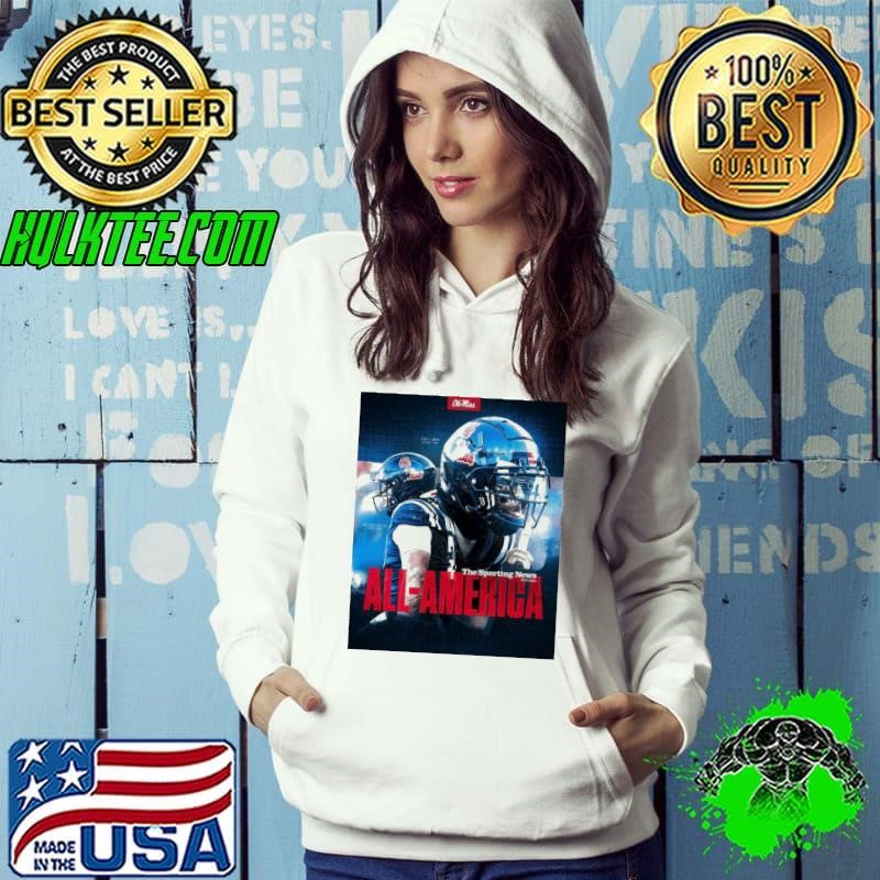Poster Ole Miss Rebels Trenayvian Amos And Walter Nolen The Sporting News All-America Honors Hoodie