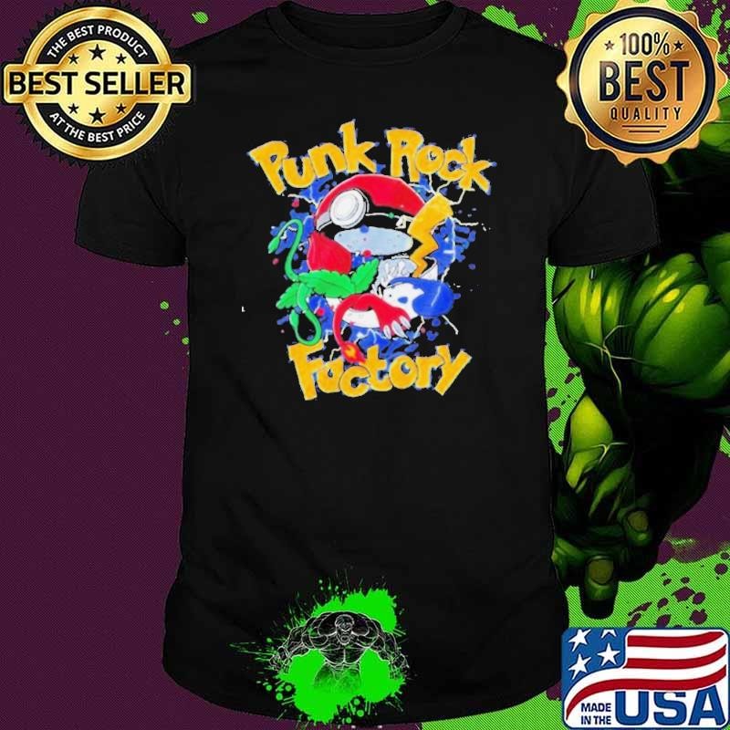 Punk Rock Factory Pokemon Gotta Catch Em All shirt