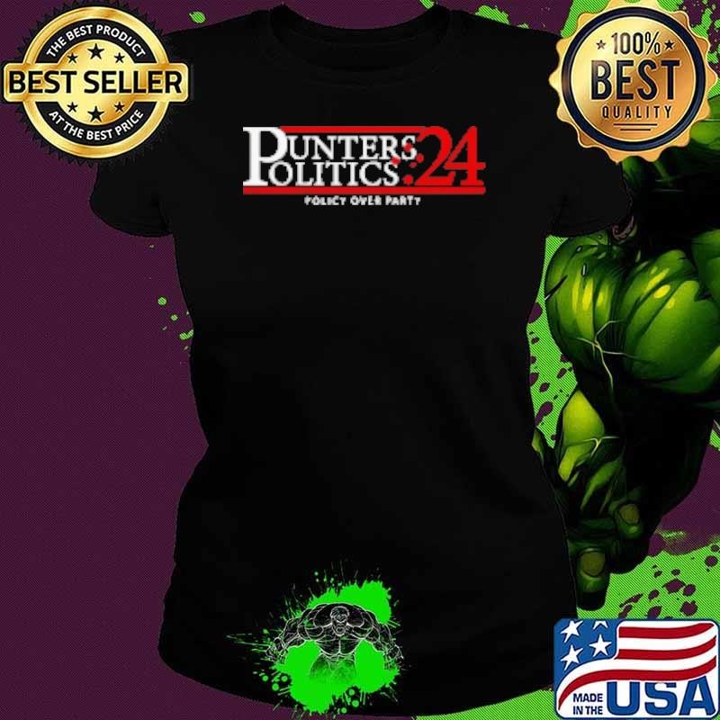 Punters Politics Policy Over Party 24 Ladies tee