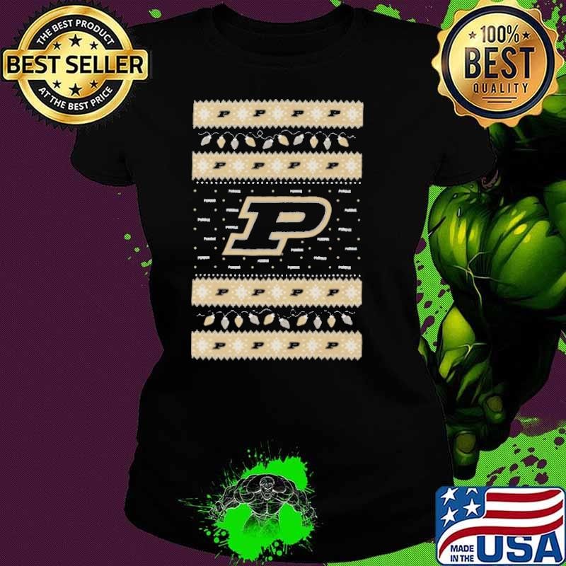 Purdue Boilermakers Holiday Lights Shirt