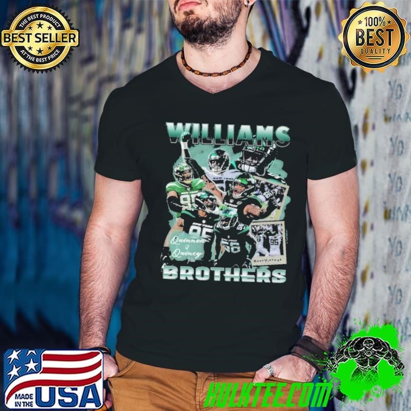 Quinnen Williams & Quincy Williams Brothers American professional football defensive tackle T-Shirt
