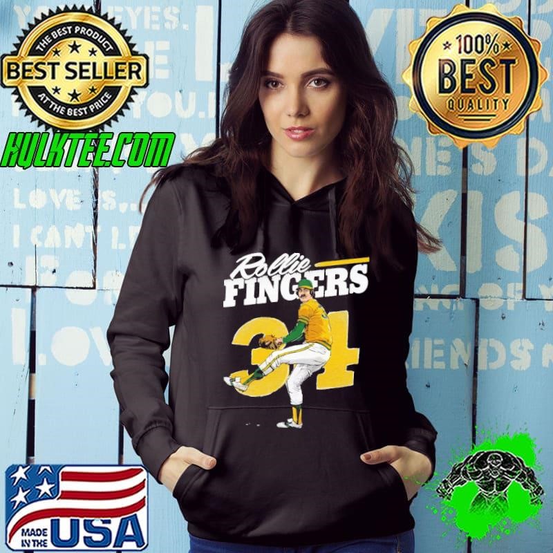 Rollie fingers retro American former right-handed relief pitcher Hoodie