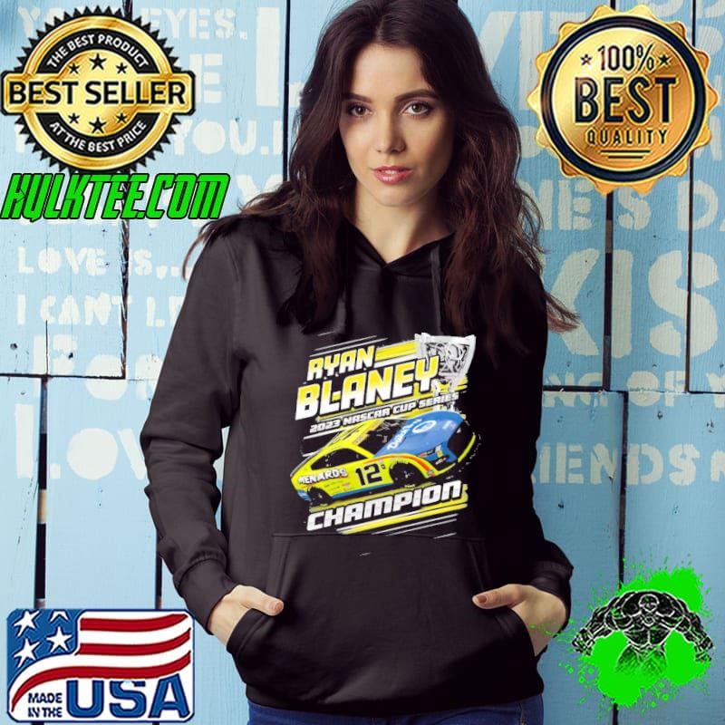 Ryan Blaney NASCAR Cup 2023 Series Champion Trophy T-Shirt