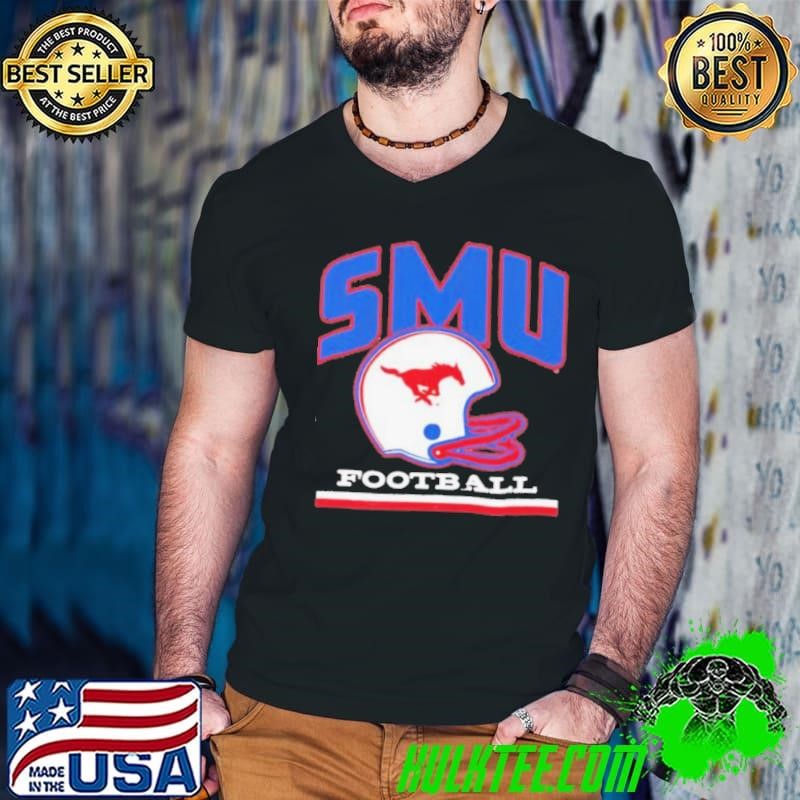 SMU Mustangs Helmet vintage shirt