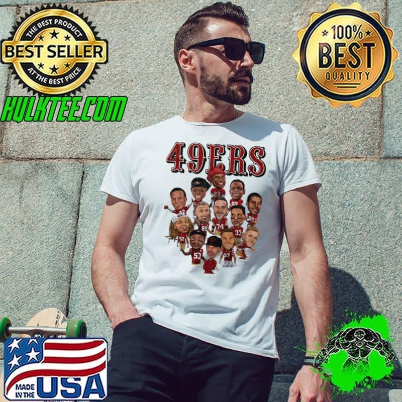 San Francisco Big Head Faithful Forever Tribute T-Shirt