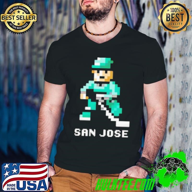 San Jose Hockey 8 bit Shirt