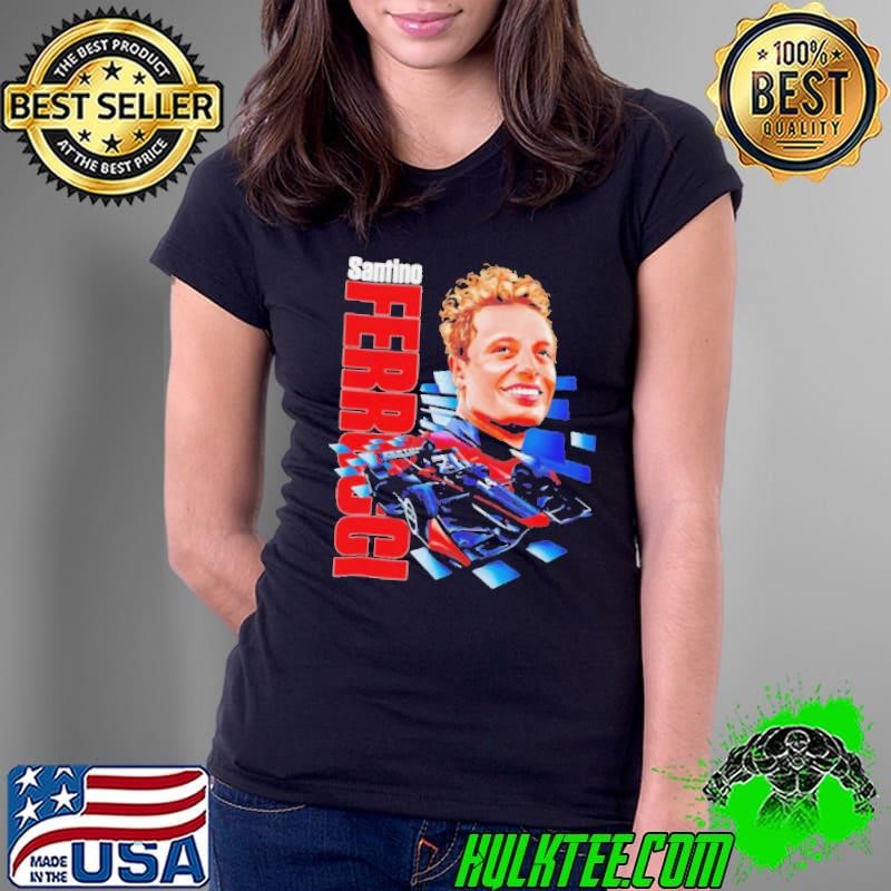 Santino Ferrucci NASCAR speed patriot vintage Ladies Tee