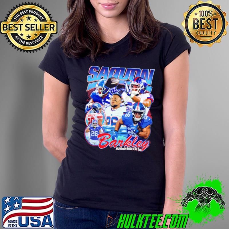 Saquon Barkley American professional football running back Ladies Tee Saquon Barkley American professional football running back Ladies Tee