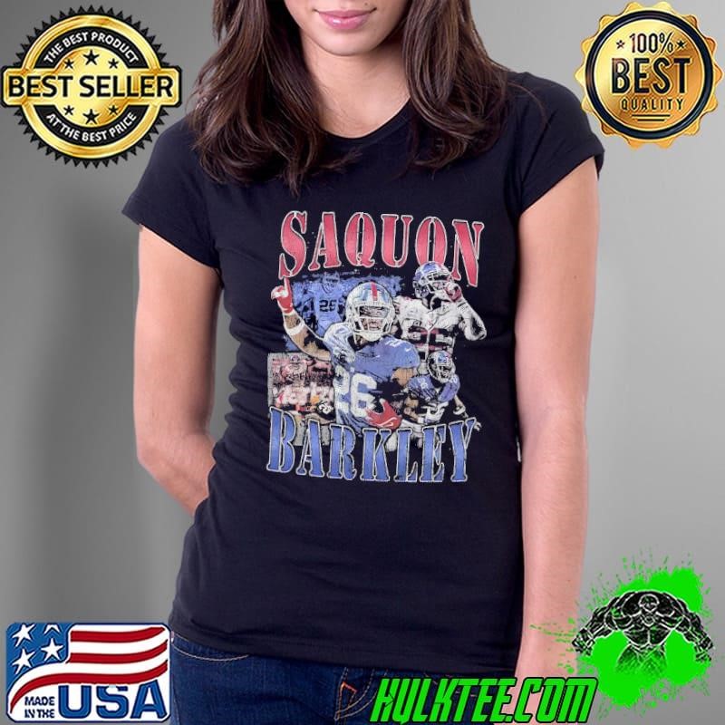 Saquon Barkley American professional football running back Vintage T-Shirt