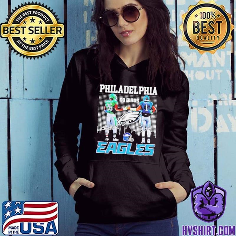Saquon Barkley x Jalen Hurts Philadelphia Eagles Go Birds Signature Hoodie