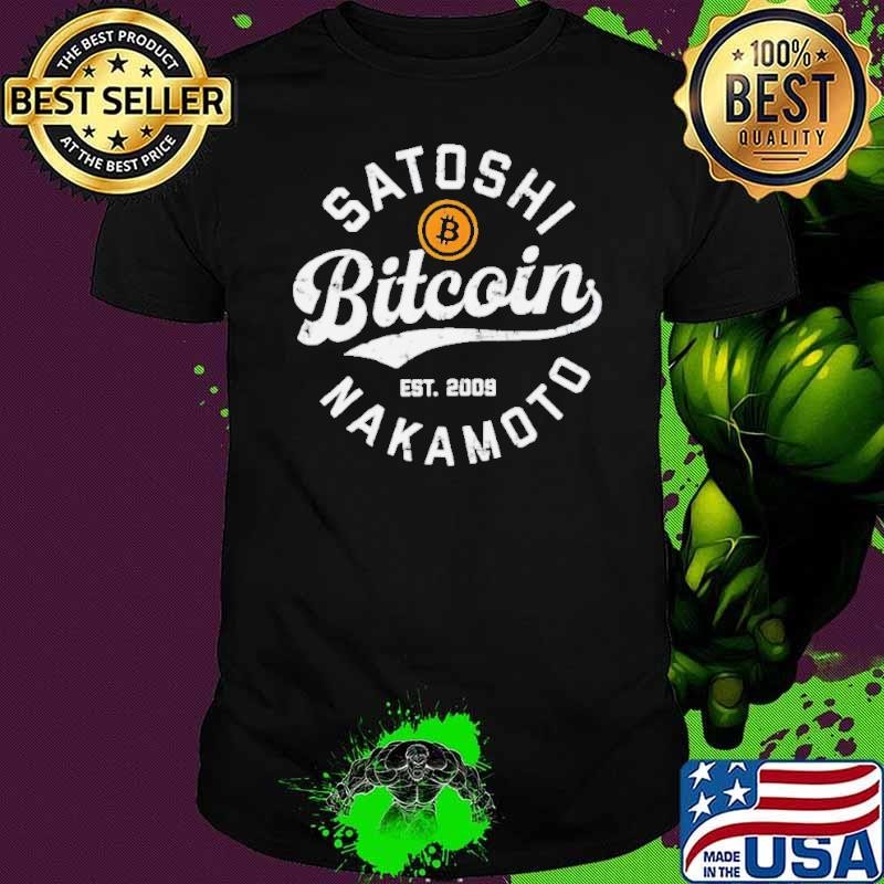 Satoshi Nakamoto Bitcoin Vintage Shirt