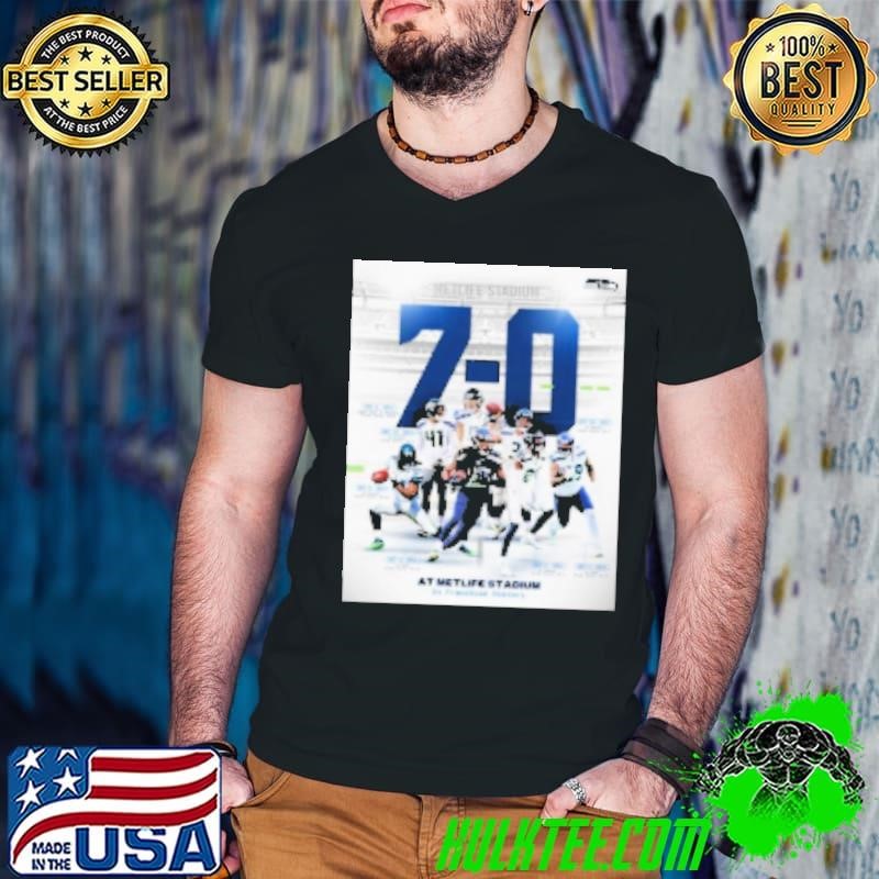 Seattle Seahawks 7 0 At Metlife Stadium In Franchise History Shirt